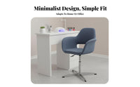 Curved rear Rolling Chair Modern Design Office Furniture Adjustable Height