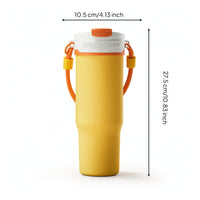 Portable Wireless Juicer Cup Ice Crushing Rechargeable Blender with Travel Lid Lid Personal Blender with Straw Stainless Steel
