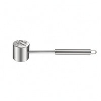 Stainless Steel Meat Tenderizer Hammer Handheld Meat Tenderizer Versatile Long-Lasting for Home Cooks, Kitchen