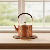 Tea Kettle with Wrapped Handle Traditional Teapot Decorative for Collectors