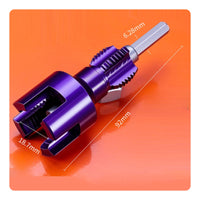 Thread Opener with Extractor Serrated Water Pipe Threader Long-Lasting