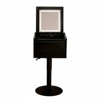 transformable Makeup Desk Space-Saving Vanity Table Tri-Function Design for Teenagers
