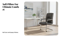 Upholstered managerial Chair Nordic design Office Furniture High spinalrest Support for Bedroom