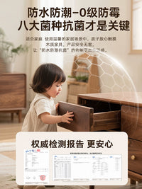 透明水性清漆木器漆实木旧柜子木门家具翻新漆原木色光油地板底漆