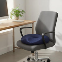 Therapeutic Donut Seat Cushion Ergonomic Design Coccyx Seat Cushion Dense Memory Foam Seating Accessory for Women, Drivers