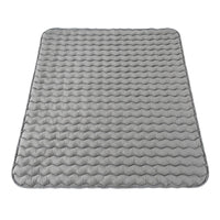 Wave-Textured Mattress Pad Breathable Bed Gear Quiet