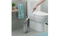 Toilet Wand with Disposable Heads Replaceable Disposable Toilet Bowl Brush Cleaner Hygienic Convenient for Bathroom