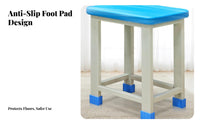 Anti-Static Work Stool Waterproof Seat Workshop Sewing Stool Space Saving
