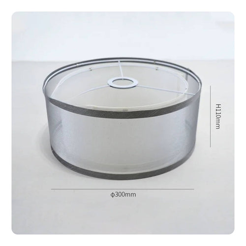 Cylindrical Lampshade Minimalist Textile Lampshade Lightweight Floor Lamp Shade for Homeowners, Interior Designers, Cafe