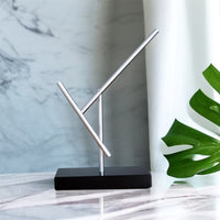 Factory Direct Iron Man Chaotic Pendulum Perpetual Motion Desk Ornament, Metal, Modern Minimalist, Business Gift