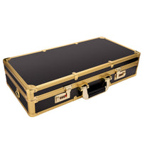 Hairdressing Tool Box Aluminum Alloy Cosmetic Box for Salon, Scissors Bag, Multifunctional Portable Beauty Box, Scissors Storage