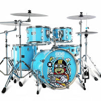 Kids Cartoon Drum Kit, Compact, Jazz Drum, Beginner, Entry, Professional Performance
