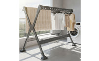 Space-Saving Clothes Drying Rack Stable Folding Clothes Drying Rack Heavy-Duty Rust-Resistant for Households, Apartment