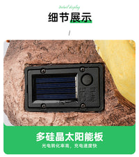 创意卡通人物雕塑太阳能灯摆件户外花园庭院装饰摆件园艺装饰品