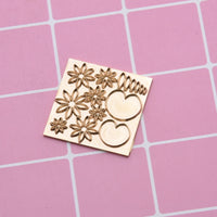 Miniature Ultra-Light Resin Clay Precision Copper Cutting Die for DIY Simulated Water Lily