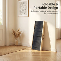 Dog Steps for Bed and Sofa with Portable Foldable Design, Wooden for Small Pets, Solid Wood Construction for Home Use