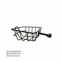 Rear Cycle Basket Lightweight Rear Bike Basket Versatile for Commuters