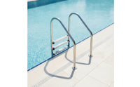 Stainless Steel Pool Ladder Slip-Resistant Pool Ladder with Handrails Heavy Duty