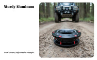 Low Friction Snatch Recovery Hoop Heavy Duty Winch Snatch Hoop High Breaking Strength for 4x4 Drivers, SUV Owners, Winching