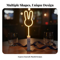 Concert Cheer Stick Multi-Color Illuminated Illuminate Stick Handheld Brightness up Stick Battery Operated Illuminated Flashing