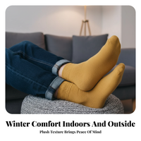 Men's Center-calf Socks, Thick Warm, Breathable, for Work