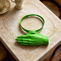 Hand Visor Hat Funny Translucent Plastic Visor Fashionable for Festivals