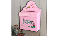 Wall Mount Mailbox Enchanting Design Vintage Wall Mount Mailbox Vintage Design Mail Container Decorative Rose Letterbox