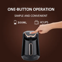 Electric Turkish Coffee Maker 3-5 Cups