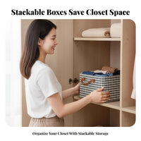 Foldable Clothes Drawer Large Capacity Stackable Textile Drawer Long-Lasting