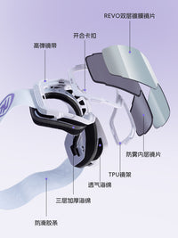 至高2025新款翻盖滑雪镜女单板专业护目镜高清防雾双板滑雪眼镜男