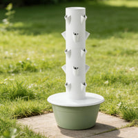Space Saving Hydroponic Growing Vertical Planter Easy Assembly Hydroponic Vertical Planter Garden Smart Control for Apartment Dwellers
