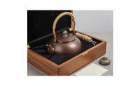Hammered Copper Teapot Decorative Vintage Design Tea Kettle Long-Lasting