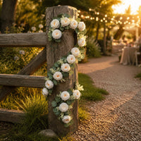 Artificial Flower Vine Long-Lasting Silk Flower Vine Fade Resistant for Wedding
