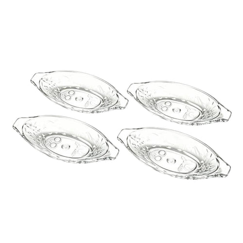 4 Pieces Banana Split Boat Lightweight Tableware Long-Lasting for Parties