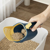 2-in-1 waste collector and Storage Box with built-in waste collector PP Material Cat Waste Bin for Kitten waste, Practical Cat Owner Gifts