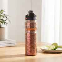 Bottle with Double-Drink Lid Portable Athletic Bottle for Cyclists, Biking