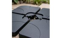 Square Umbrella Base   Water-Fillable Umbrella Base Round Corner Outdoor Equipment