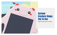 LCD Writing Board Cartoon Creature, One-Touch Erase, Multifunctional, Kids Pad