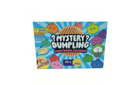 24 Pieces Slow-Rebound Dumpling Squishy Stress Relief Mystery Countdown Calendar Sensory Press Toy Cute for Children