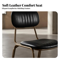 Upholstered High-Back Bar Stool Built-in Footrest Counter Chair for Dining Room