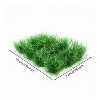 12 Pieces Model Grass Clumps Model Grass Tufts Detailed Tufts for Hobbyists