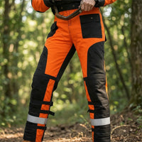 Forestry Trousers Reflective Tree Pants Reinforced for Trail Clearing