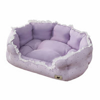 Kitten Couch Bed Calming Raised Side Dog Bed Warm for Indoor