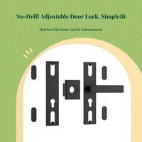 Stainless steel privacy lock