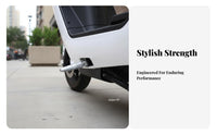 2 Pieces Electric Scooter Passenger Footrest Rust-Resistant Automatic Foot Pedal Rear Passenger Footrest Long-Lasting
