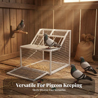 Pigeon Entry Door Long-Lasting Racing Pigeon Entrance Entry Iron Bar Avian Entrance Reinforced Design Fine Workmanship