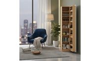 Multi-Shelf Snack Cabinet Large Capacity Food Storage Cabinet Modern Design Cupboard for Dining Room