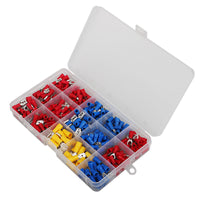 280PCS Cold-Pressed Insulated Steel Copper-Plated Wire Connector Terminal Kit in Box