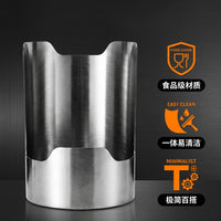 304 Stainless Steel Spoon Rest and Utensil Holder for Kitchen Countertop