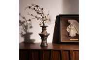 Stone Vase Heavy Tabletop Vase Compact for Home Decor
